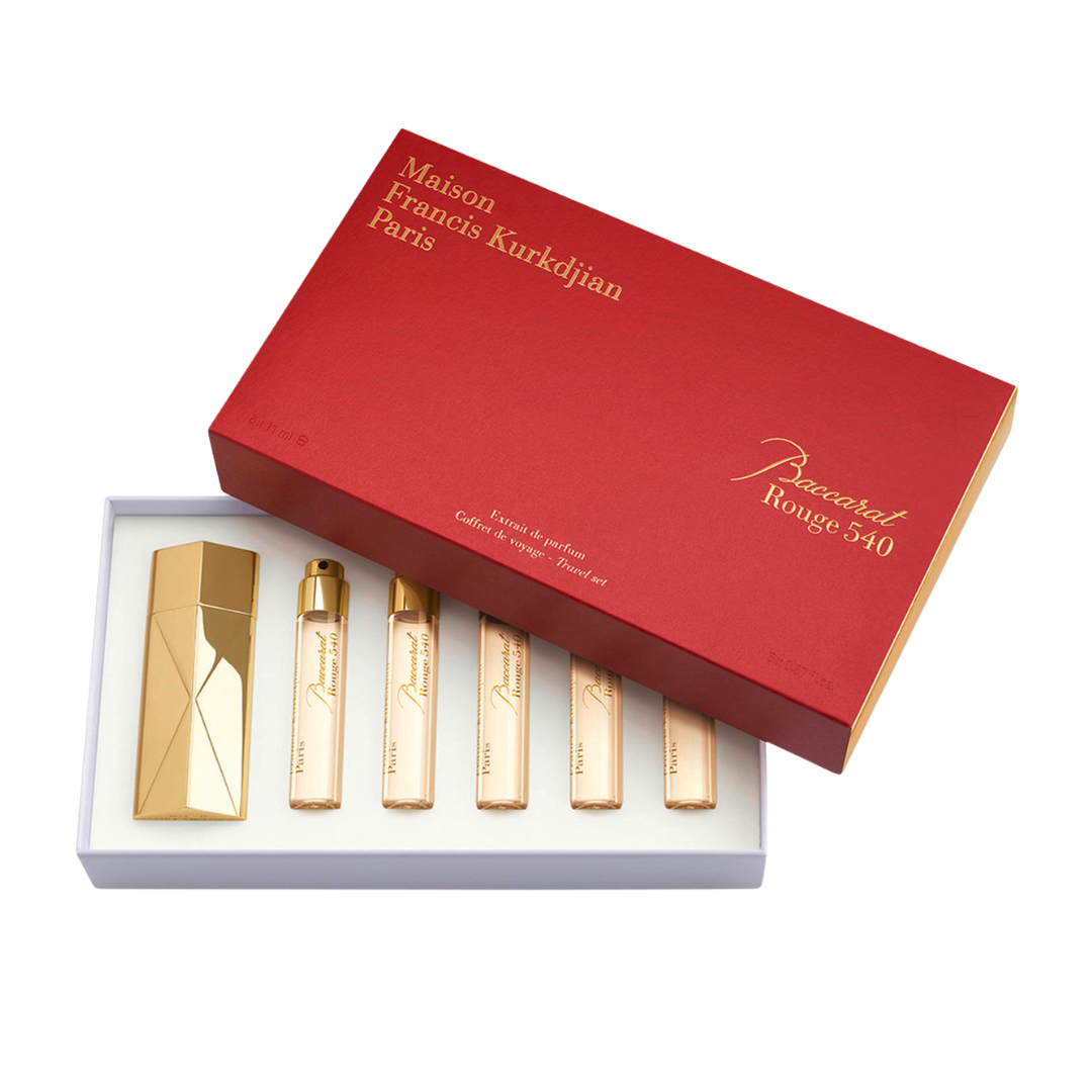 Maison Francis Kurkdjian Baccarat Rouge 540 Extrait de parfum ceļojumu komplekts 5x11ml